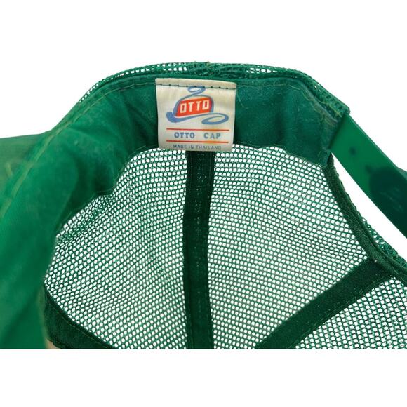 Vintage Snapback Trucker Hat Lindeman John Deere WA State Pioneer Power Show - Picture 7 of 9